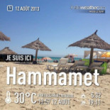 La Terrasse Beach Hammamet outside