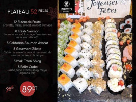 Zikoto Sushi Carta