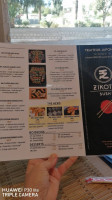 Zikoto Sushi Carta